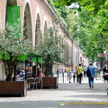 Viaduc des Arts is also home to a few cafes and restaurants